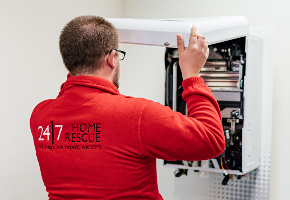 24|7 home rescue gas safe engineer inspected gas boiler