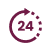24 hour availability
