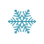 snowflake icon symbolizing cold or freezing